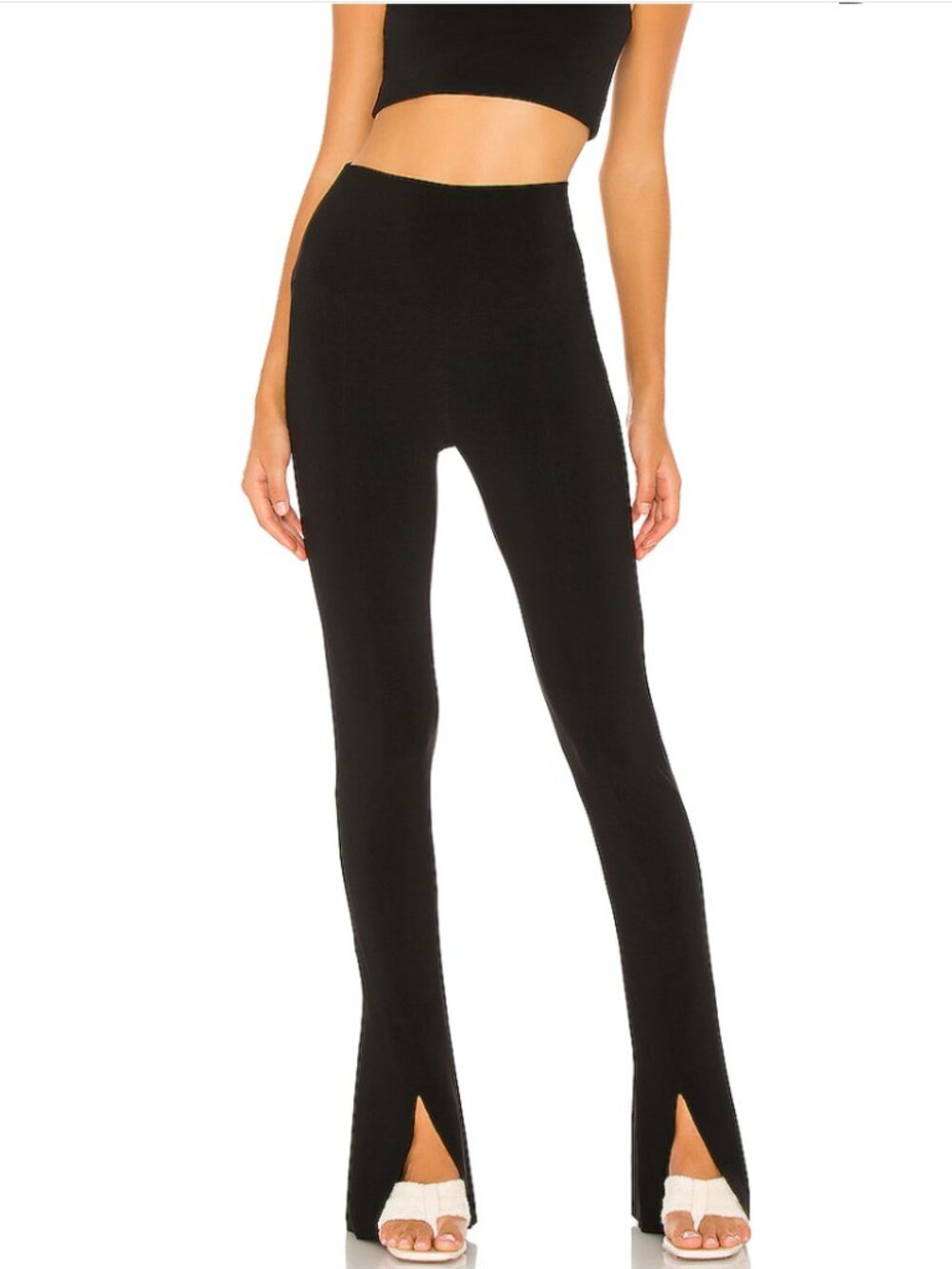 Norma Kamali Lifestyle Spat Legging Black Size M